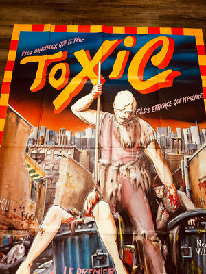 TOXIC AVENGER - RARE ORIGINAL BIG POSTER