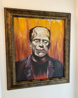 FRANKENSTEIN - ORIGINAL PAINTING