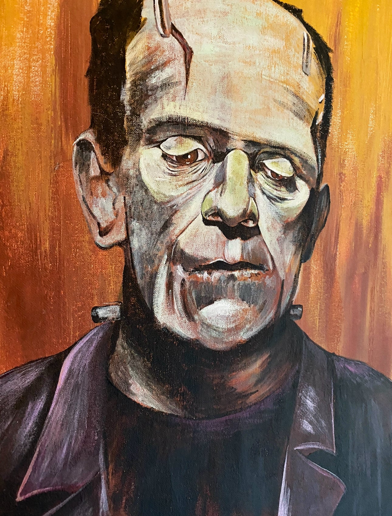 FRANKENSTEIN - ORIGINAL PAINTING