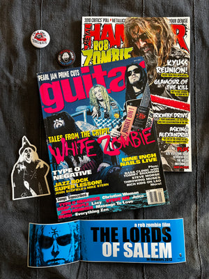 WHITE ZOMBIE VINTAGE MAGAZINE BUNDLE