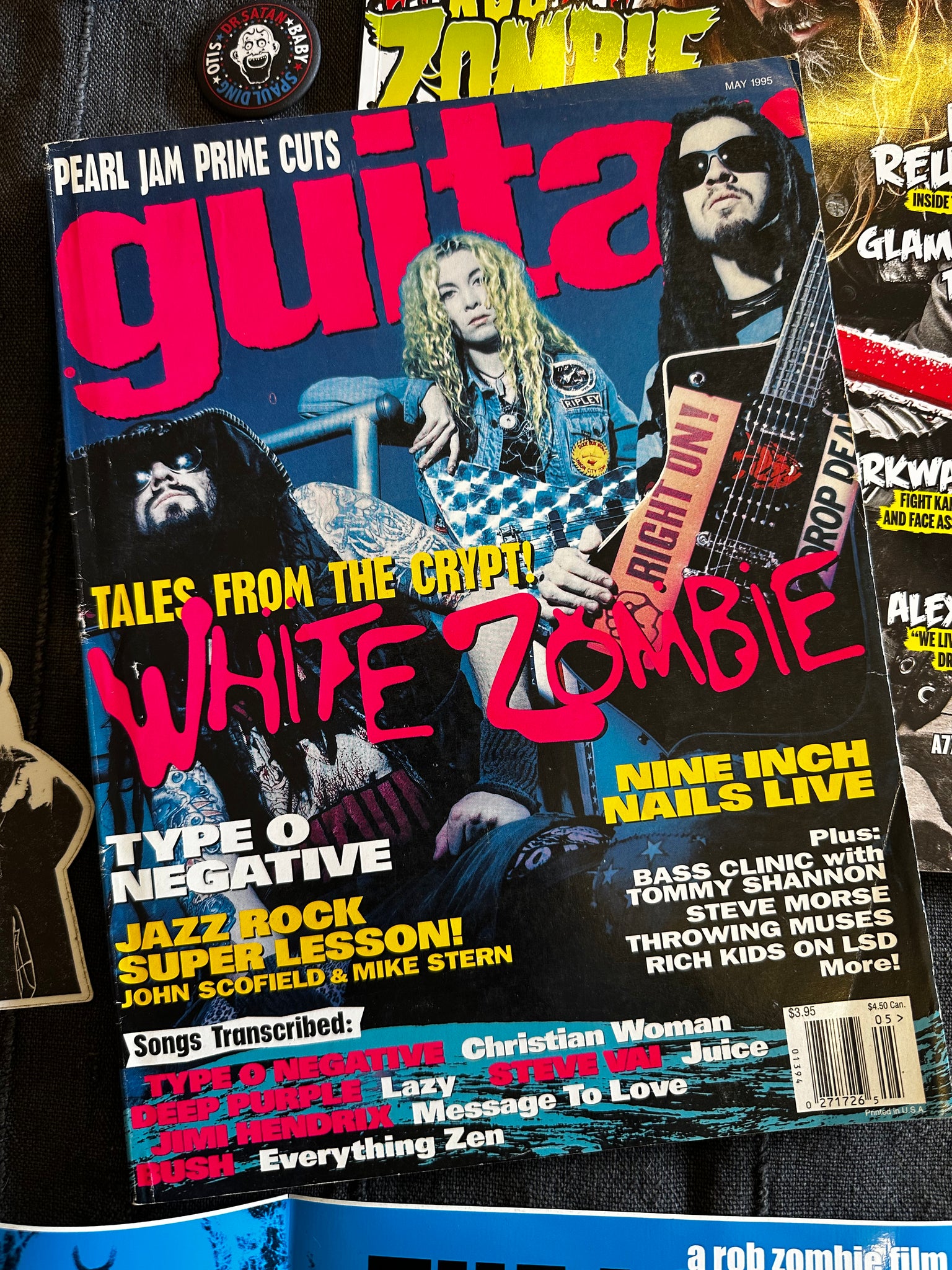 WHITE ZOMBIE VINTAGE MAGAZINE BUNDLE