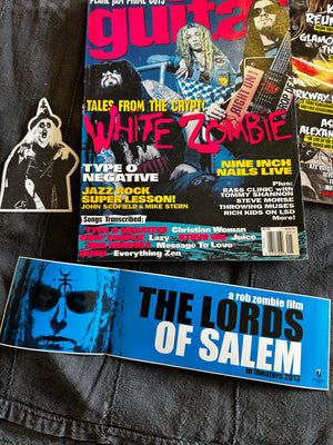 WHITE ZOMBIE VINTAGE MAGAZINE BUNDLE