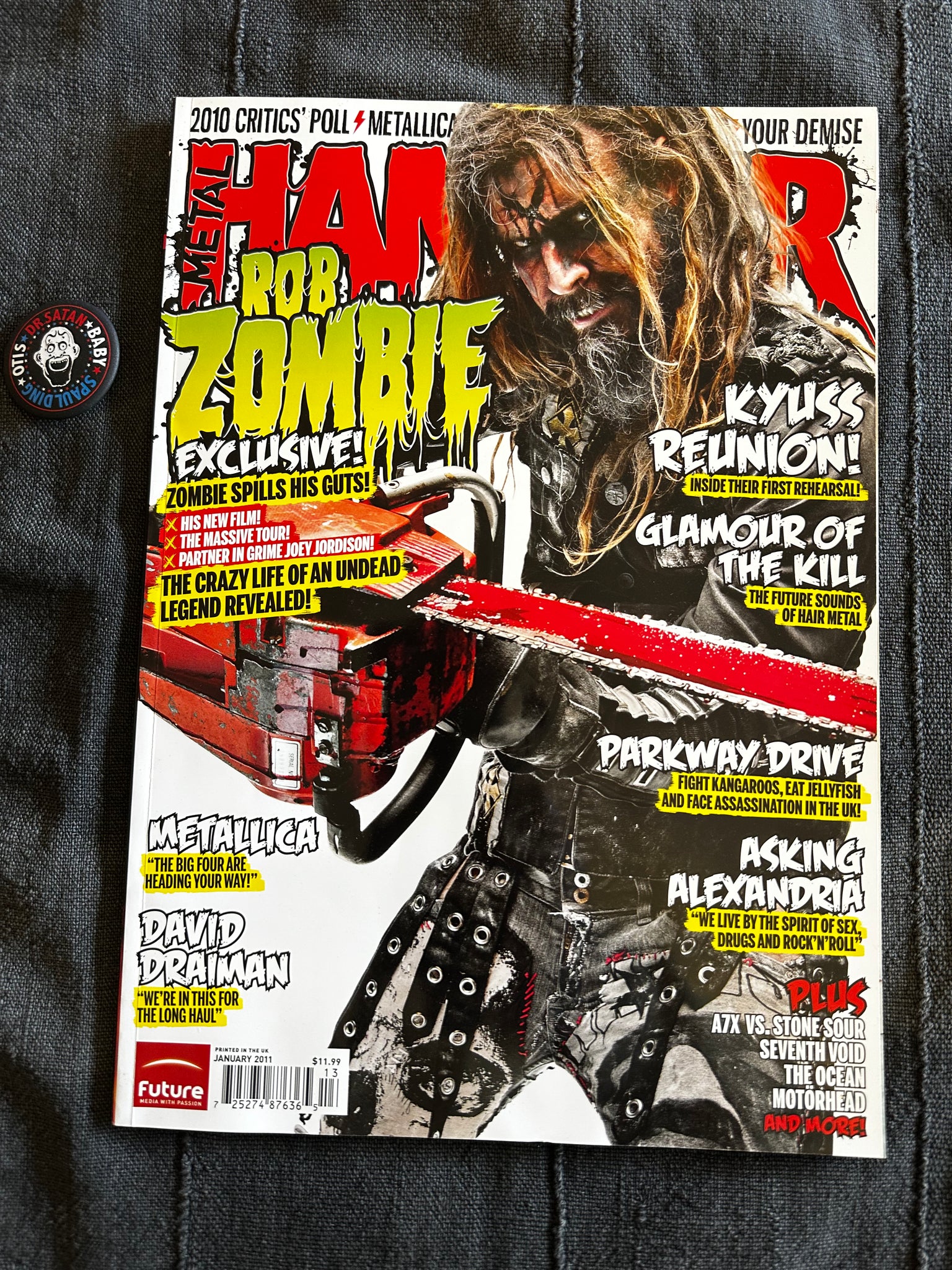 WHITE ZOMBIE VINTAGE MAGAZINE BUNDLE