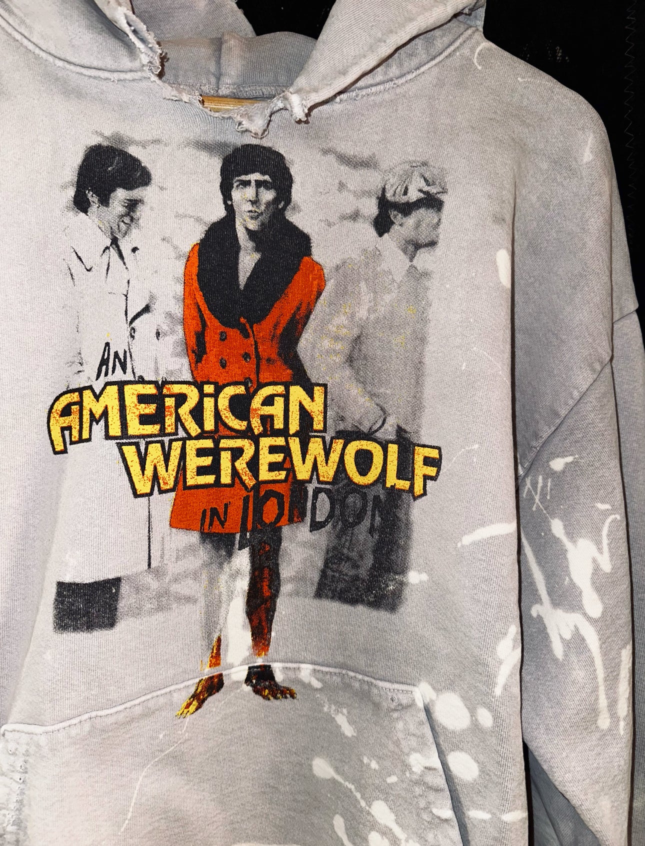 HOODIE - AMERICAN WEREWOLF IN LONDON - MENS L