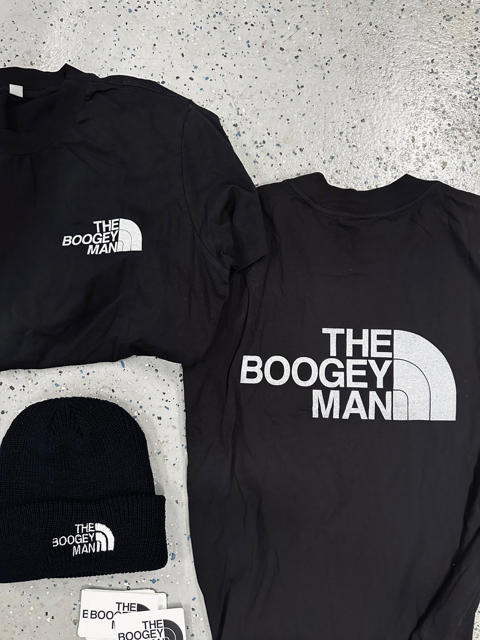 THE BOOGEYMAN TEE + BEANIE