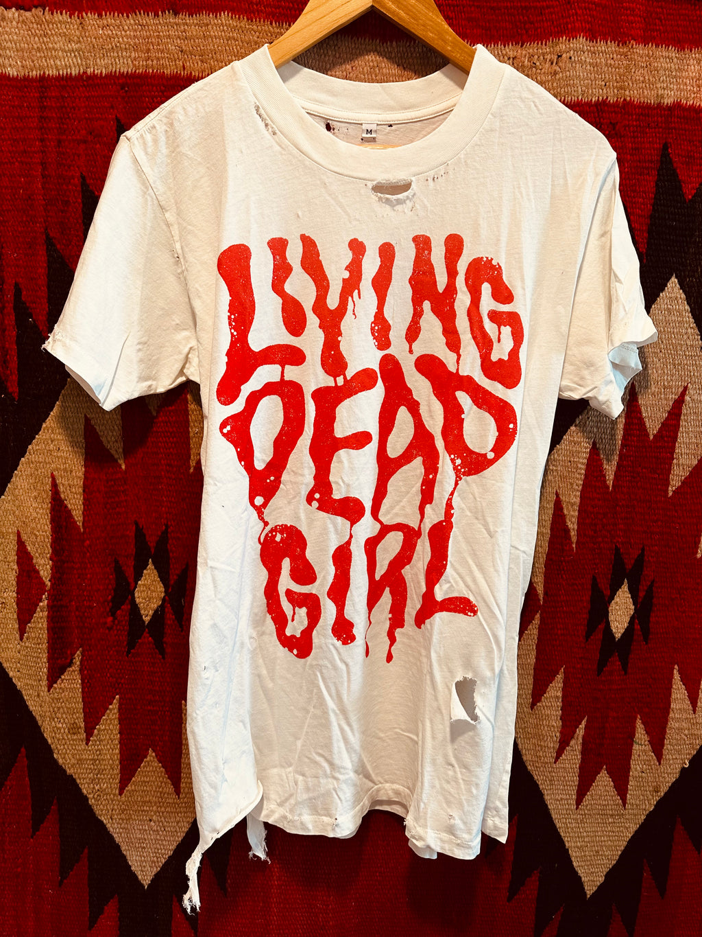 DISTRESSED - LIVING DEAD GIRL - MENS M