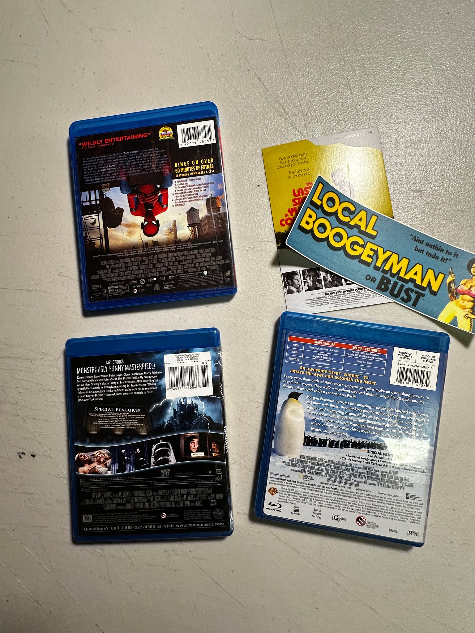 3 BLU RAY PACK