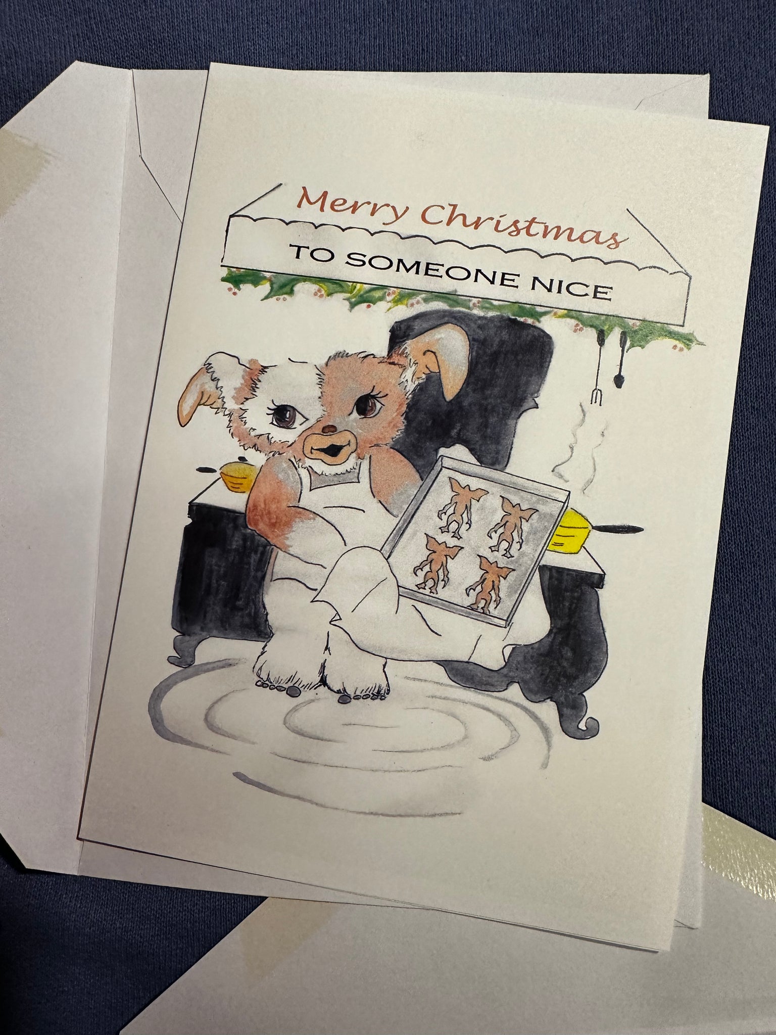 BOOGEYMAN CHRISTMAS CARDS - SET OF 4