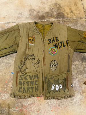 CUSTOM BOOGEYMAN CLUB JACKET 1/1 - WOMENS M